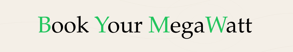Lancement de Book Your MegaWatt par Datalok